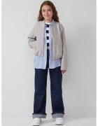 sOliver Jacheta bomber cu fermoar - Gri deschis