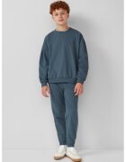 sOliver Pantaloni de trening cu snur - Albastru petrol