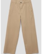 sOliver Pantaloni drepti uni - Maro nisip