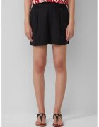sOliver Pantaloni scurti relaxed-fit din amestec de in - Negru