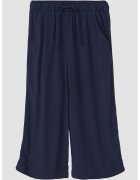 sOliver Pantaloni uni cu croiala ampla - Bleumarin