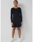 sOliver Rochie scurta evazata cu decolteu rotund - Negru