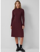 sOliver Rochie texturata cu maneci lungi - Rosu inchis