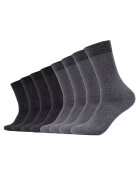sOliver Set de sosete lungi unisex - 8 perechi - Gri