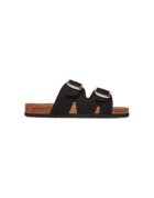 sOliver Slapi dama - 5-27101-44 001 - S Oliver - Piele naturala - Negru