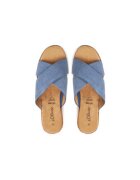 sOliver Slapi dama - 5-27213-44 860 - S Oliver - Piele naturala - Bleumarin