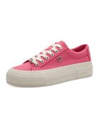sOliver Tenisi flatform din material textil - Fucsia