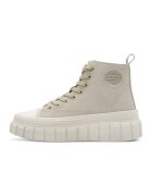sOliver Tenisi mid-high de piele ecologica cu logo - Grej