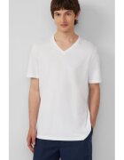 sOliver Tricou barbati cu decolteu in V - Regular fit - din bumbac