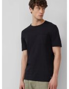 sOliver Tricou cu decolteu la baza gatului si buzunar pe piept