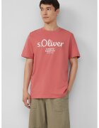 sOliver Tricou cu imprimeu logo metalic