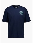 sOliver Tricou cu imprimeu text - Bleumarin