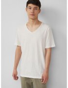 sOliver Tricou lejer cu decolteu in V - Alb