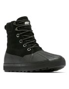 Sorel Ghete barbati - Piele intoarsa/Cauciuc - Negru - Negru