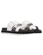 Sorel Slapi dama piele naturala - confortabili - stil casual - alb