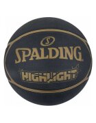 Spalding Minge baschet - Cauciuc - Nr 7 - Negru/Auriu