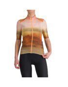 Sportful Tricou ciclism dama Flow Supergiara SS 2024 Crem/Maro - Crem
