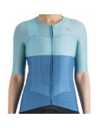 Sportful Tricou ciclism dama Pro Albastru - Albastru