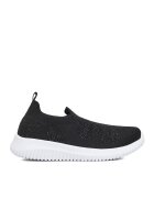 Sprandi Pantofi copii - fete - negru - material textil