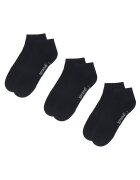 Sprandi Set 3 x Perechi sosete scurte barbati - negru