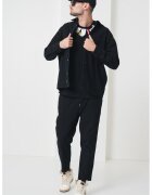 SPRAYGROUND Jacheta uni cu capse - Negru