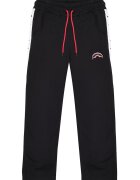 SPRAYGROUND Pantaloni de trening cu croiala dreapta si snur de ajustare Next Level - Negru/Alb optic
