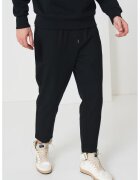 SPRAYGROUND Pantaloni de trening din bumbac cu buzunare laterale - Negru