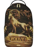 SPRAYGROUND Rucsac cu imprimeu grafic si bretele ajustabile - Negru/Bej/Caramel