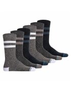 Stance Set de sosete lungi unisex - 6 perechi - Verde/Gri/Albastru