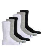 Stance Set de sosete unisex - 6 perechi - Alb/Negru/Gri
