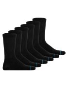 Stance Set de sosete unisex din amestec de modal si lyocell - 6 perechi - Negru