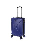 Stelxis Troler Cabina - ABS - 4 Roti Duble - Cifru TSA - ST 525 - 58 cm - Bleumarin