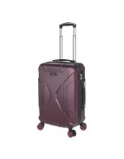 Stelxis Troler Cabina - ABS - 4 Roti Duble - Cifru TSA - ST 525 - 58 cm - Grena