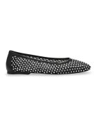 Steve Madden Balerini cu aplicatii din strasuri - Negru/Argintiu