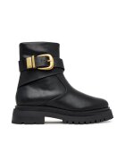 Steve Madden Botine dama piele naturala - negru -