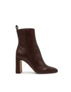 Steve Madden Botine de piele ecologica Adelise - Maro cognac