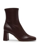 Steve Madden Botine de piele ecologica cu toc masiv Odesa - Maro
