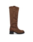 Steve Madden Cizme dama SM11003092 - piele naturala - maro