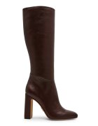 Steve Madden Cizme de piele ecologica Ally - Maro cognac