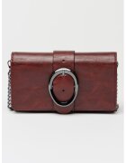 Steve Madden Geanta crossbody de piele ecologica Nuit - Rosu inchis