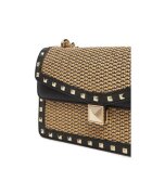 Steve Madden Geanta dama SM13001778 - Textil - Negru/Maro