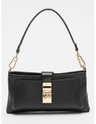 Steve Madden Geanta de piele ecologica cu bareta de umar Lilou - Negru