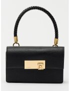Steve Madden Geanta de piele ecologica cu detaliu metalic - Negru