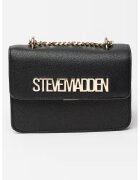 Steve Madden Geanta de piele ecologica cu logo metalic Stakes - Negru