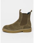 Steve Madden Ghete Chelsea din piele intoarsa Brantley - Verde feriga