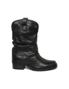 Steve Madden Ghete de piele fara inchidere Qiana - Negru