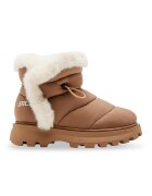 Steve Madden Ghete slip-on cu garnituri din blana sintetica Frostee - Caramel