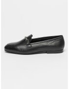 Steve Madden Pantofi loafer din piele Catareena - Negru