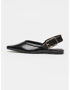 Steve Madden Pantofi slingback de piele Shay - Negru
