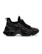 Steve Madden Pantofi sport cu aplicatie de strasuri Maxout - Negru/Argintiu
